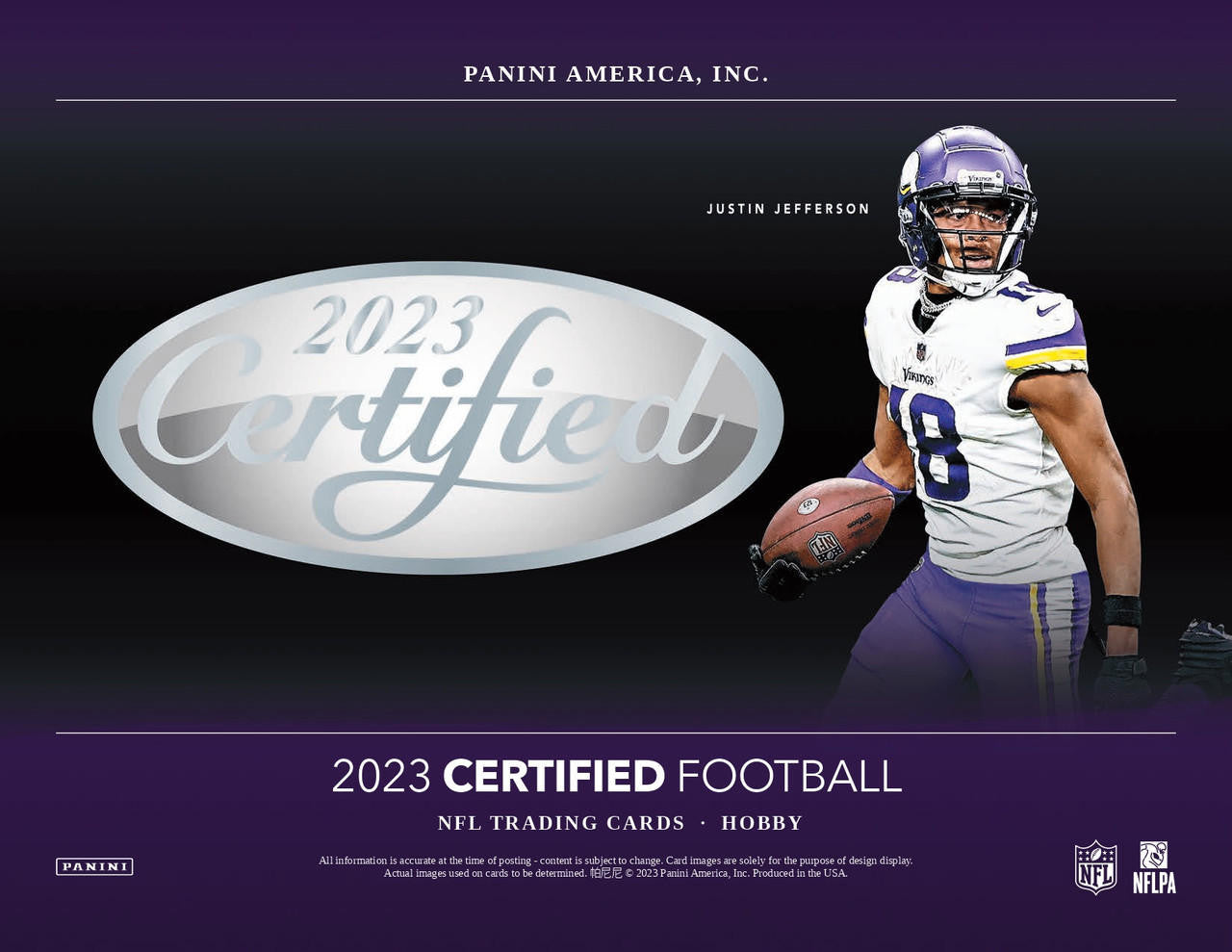 2023 Panini Certified Football Hobby Box