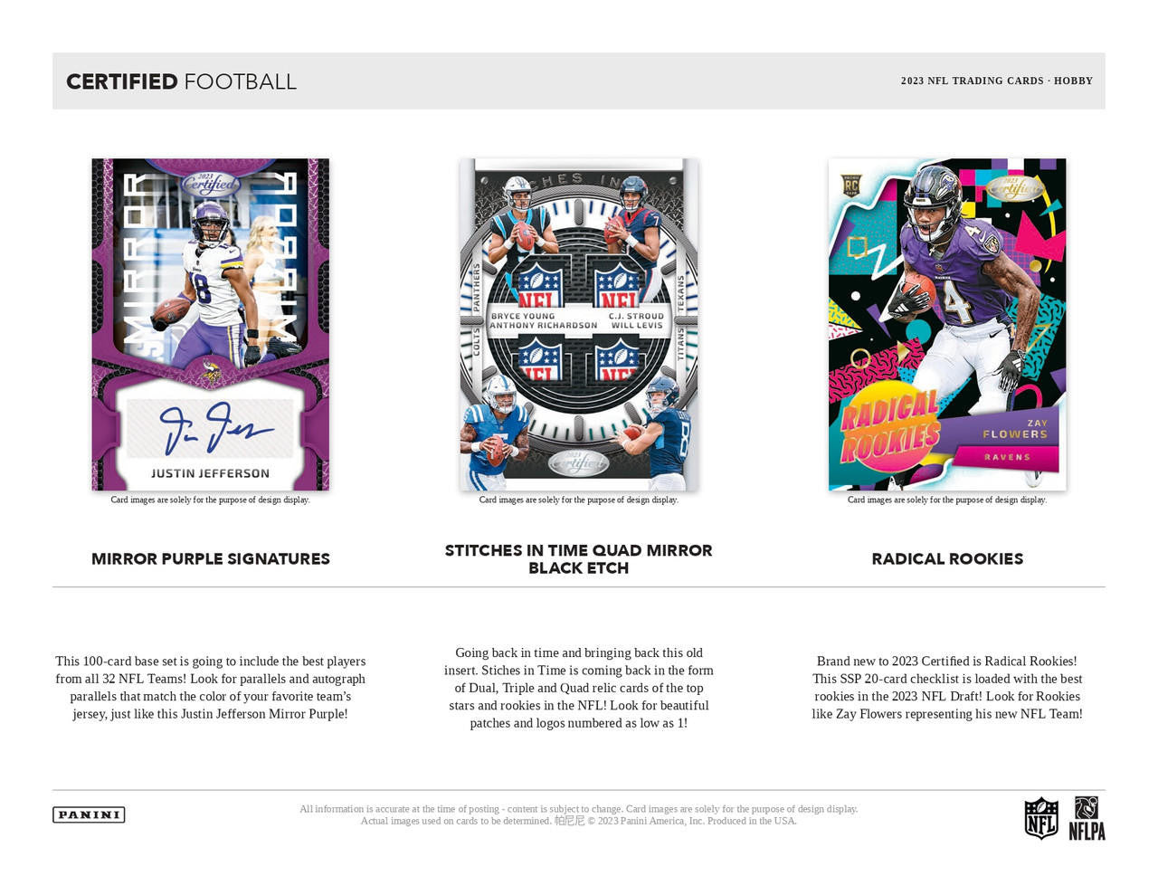 2023 Panini Certified Football Hobby Case (16)
