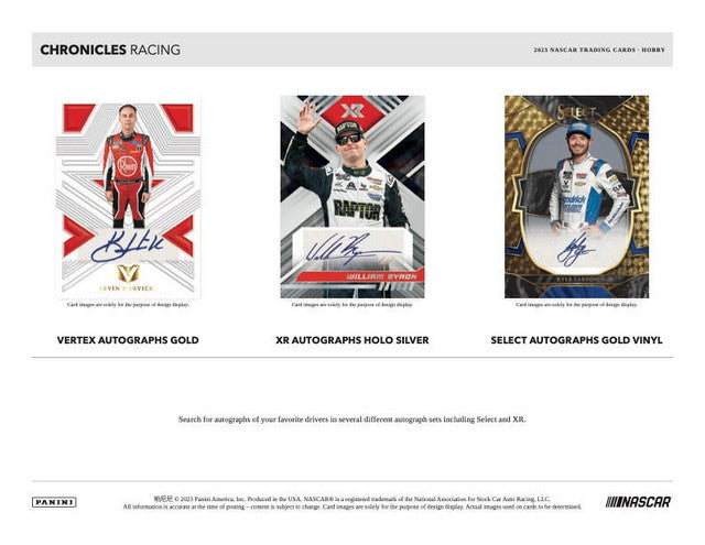 2023 Panini Chronicles Racing NASCAR Hobby Box