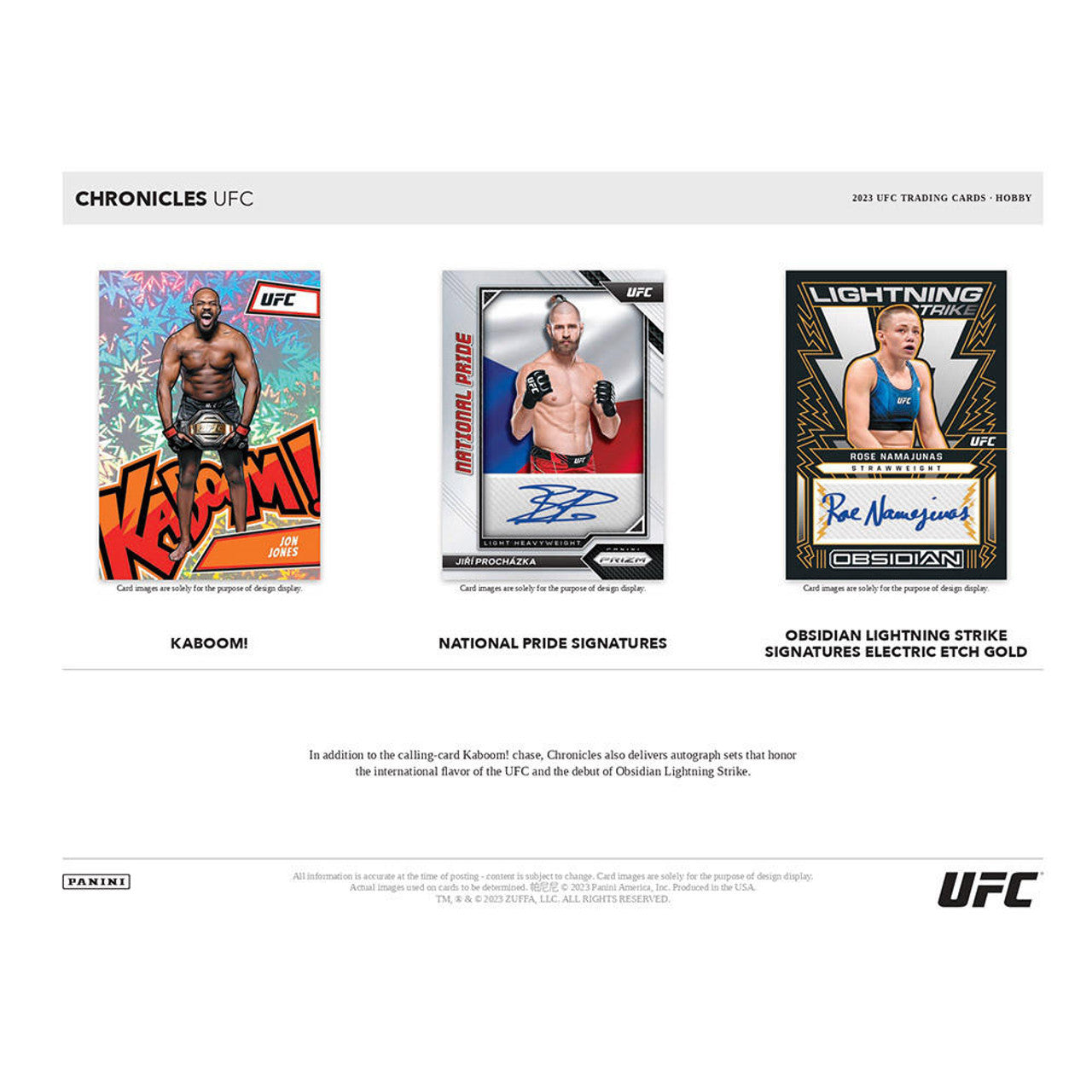 2023 Panini Chronicles UFC Hobby Case (12)