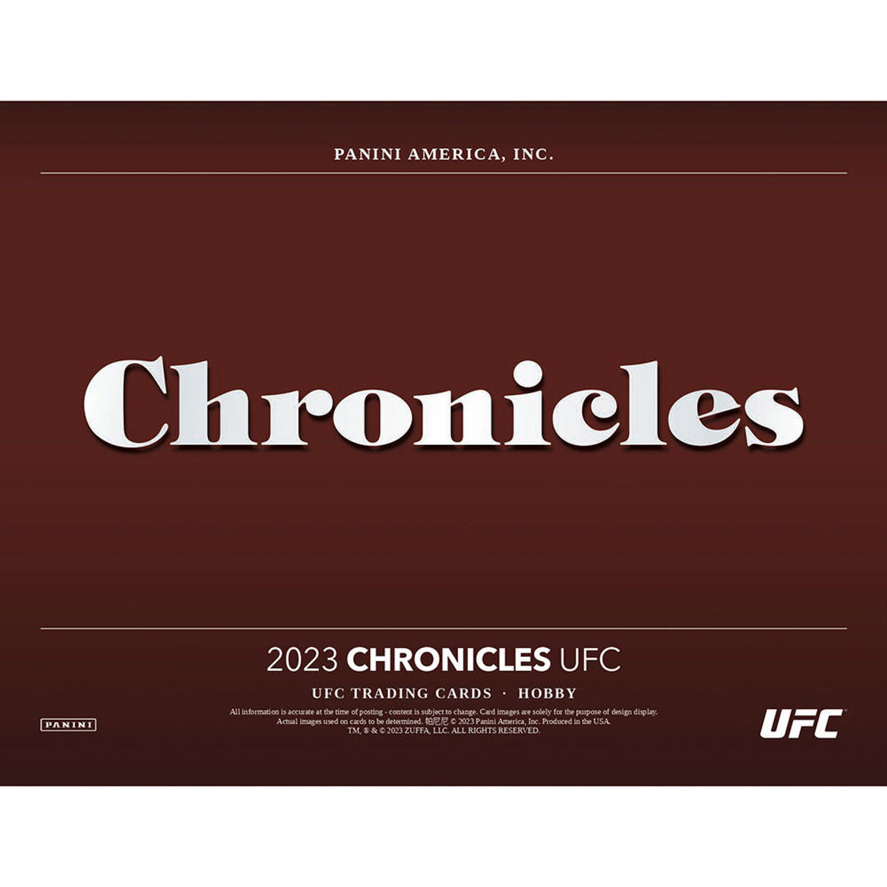 2023 Panini Chronicles UFC Hobby Case (12)