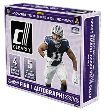 2023 Panini Clearly Donruss Football Hobby Box