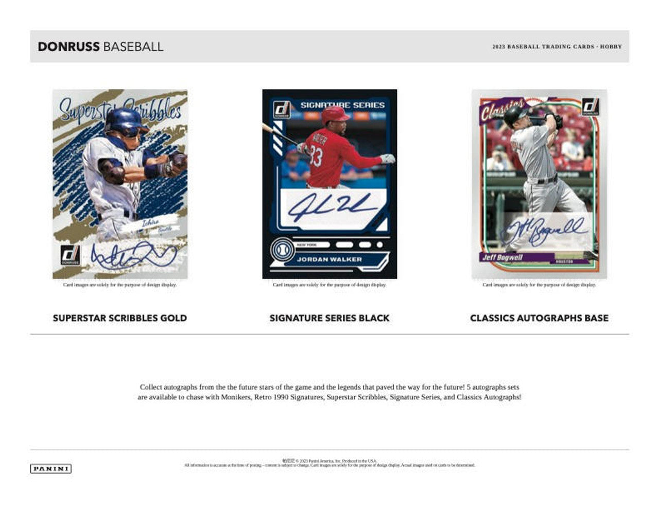 2023 Panini Donruss Baseball Hobby Box