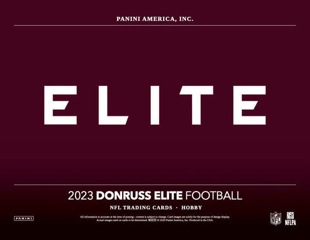 2023 Panini Donruss Elite Football Hobby Box