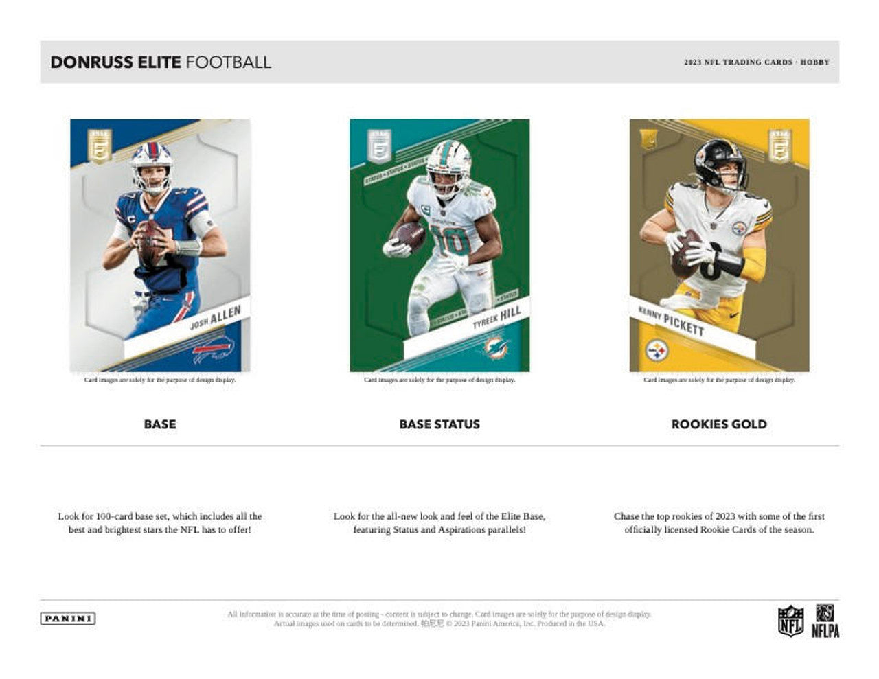 2023 Panini Donruss Elite Football Hobby Box