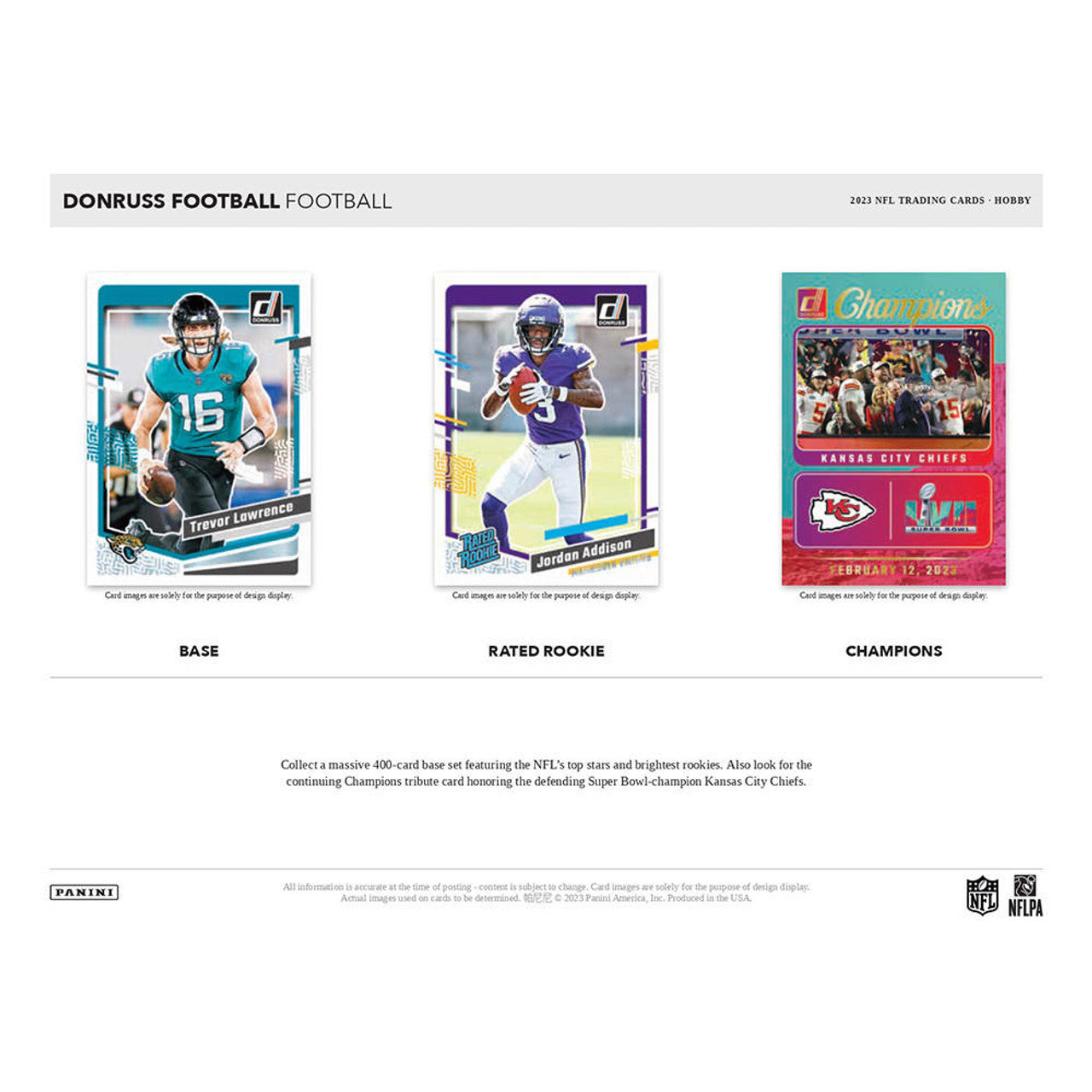 2023 Panini Donruss Football Hobby Box
