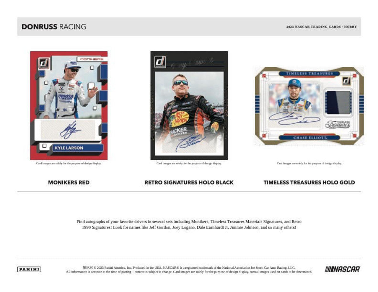2023 Panini Donruss Racing NASCAR Hobby Box