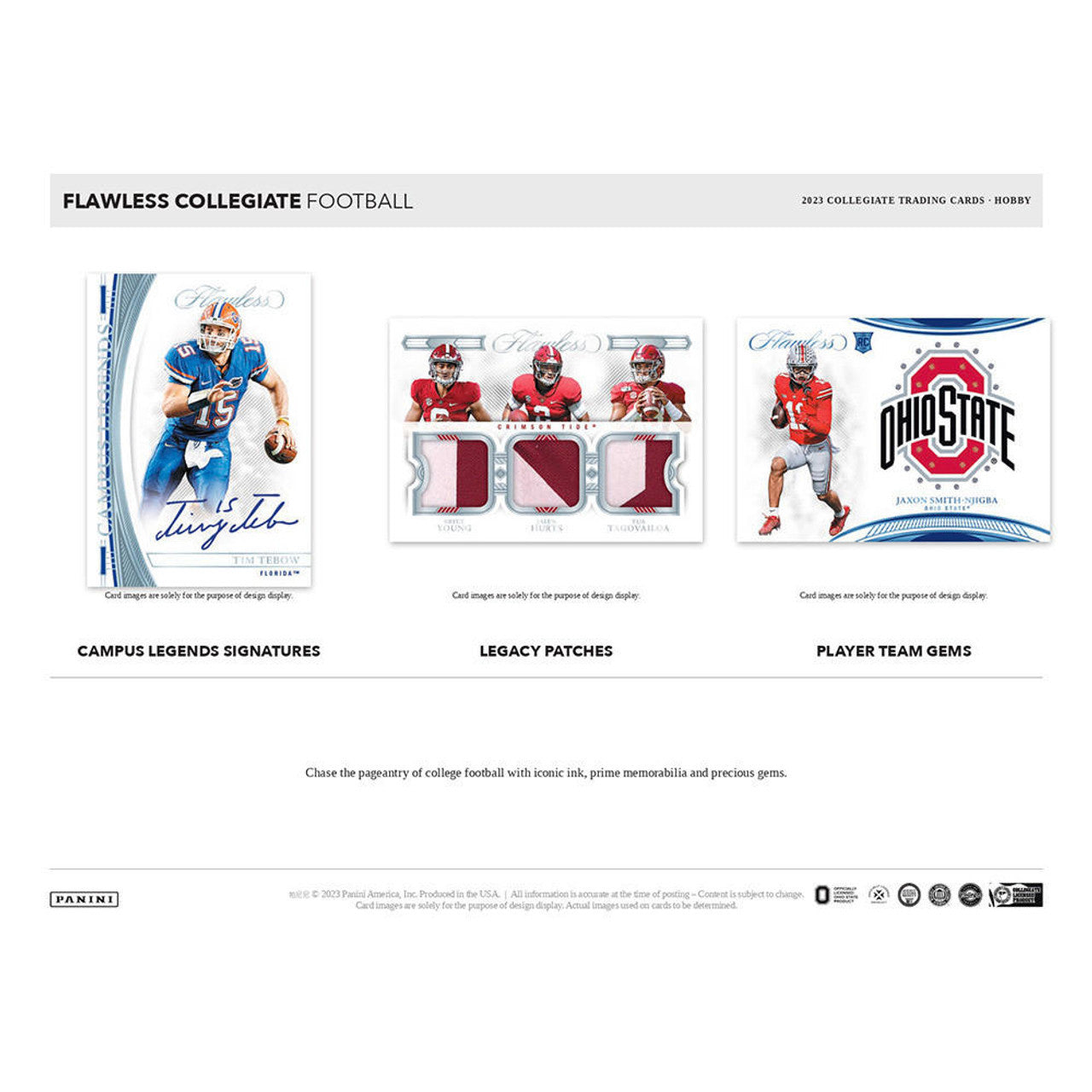 2023 Panini Flawless Collegiate Football NCAA Hobby Case (2)