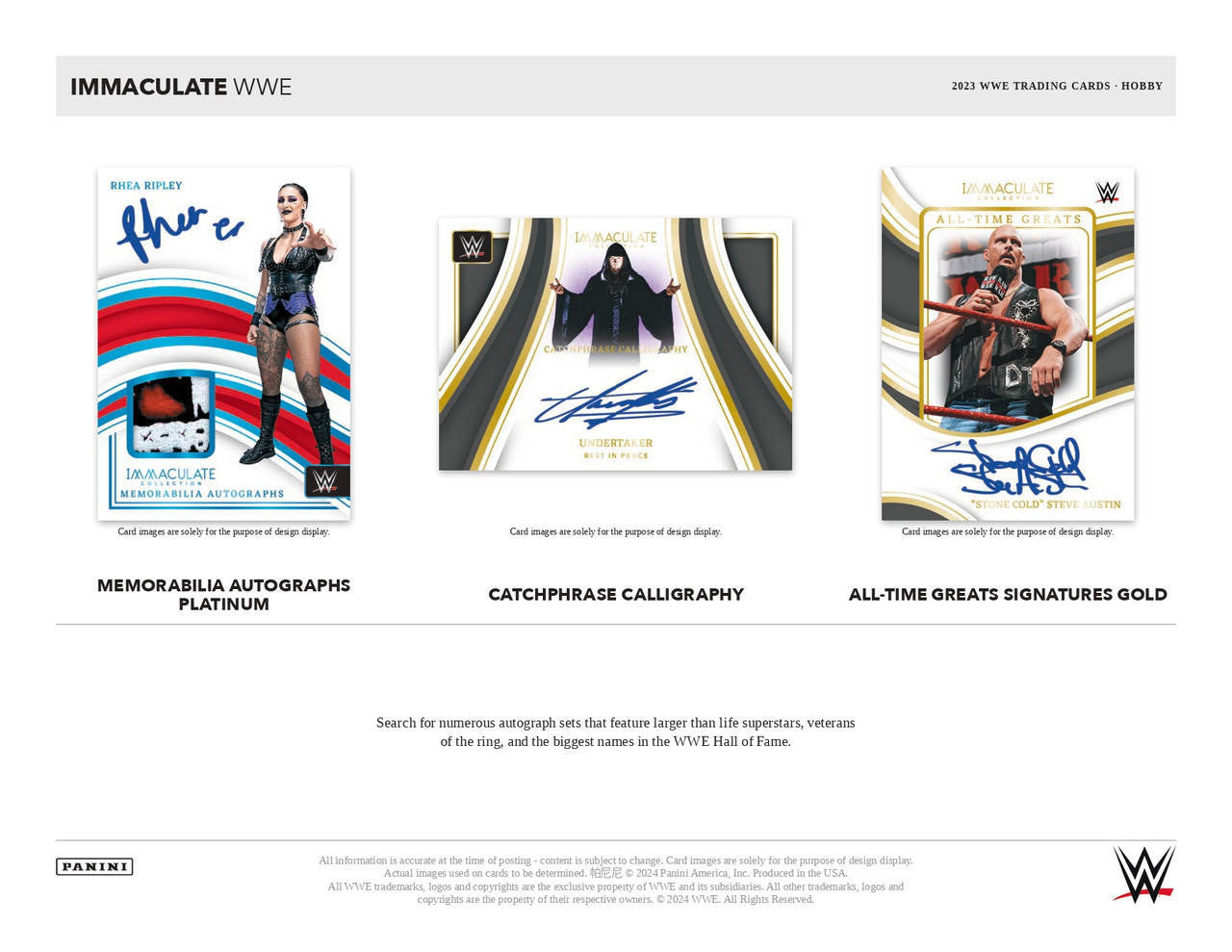 2023 Panini Immaculate WWE Hobby Case (5)