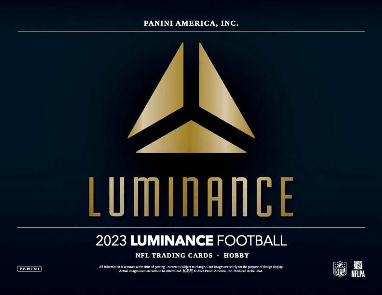 2023 Panini Luminance Football Hobby Box