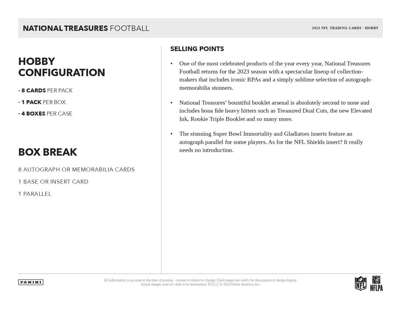 2023 Panini National Treasures Football Hobby Case (4)