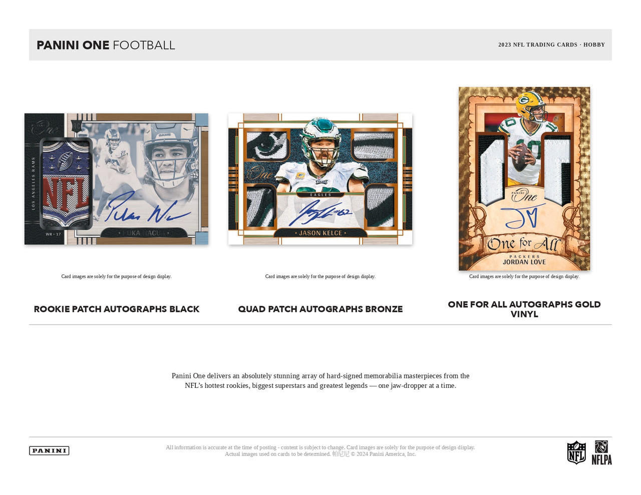 2023 Panini One Football Hobby Case (20)