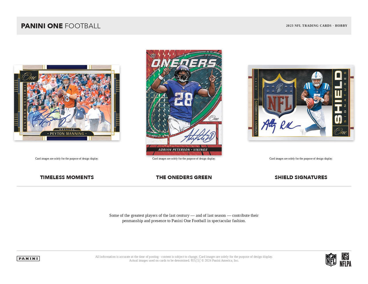 2023 Panini One Football Hobby Case (20)