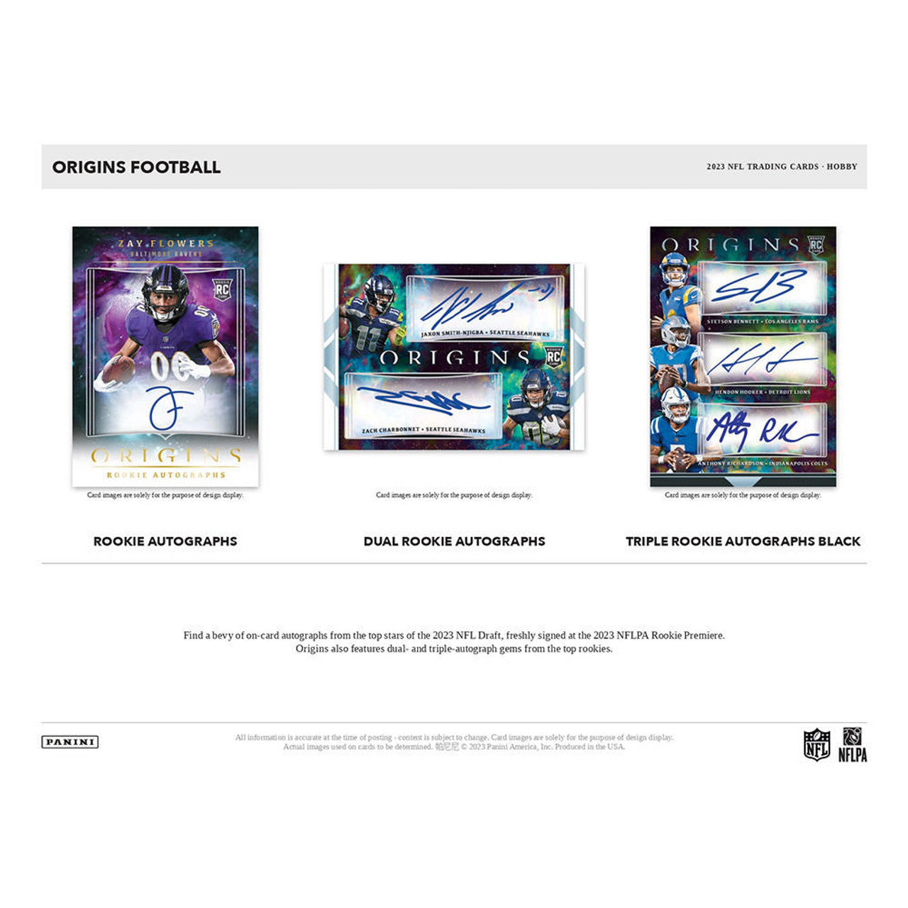 2023 Panini Origins Football Hobby Box