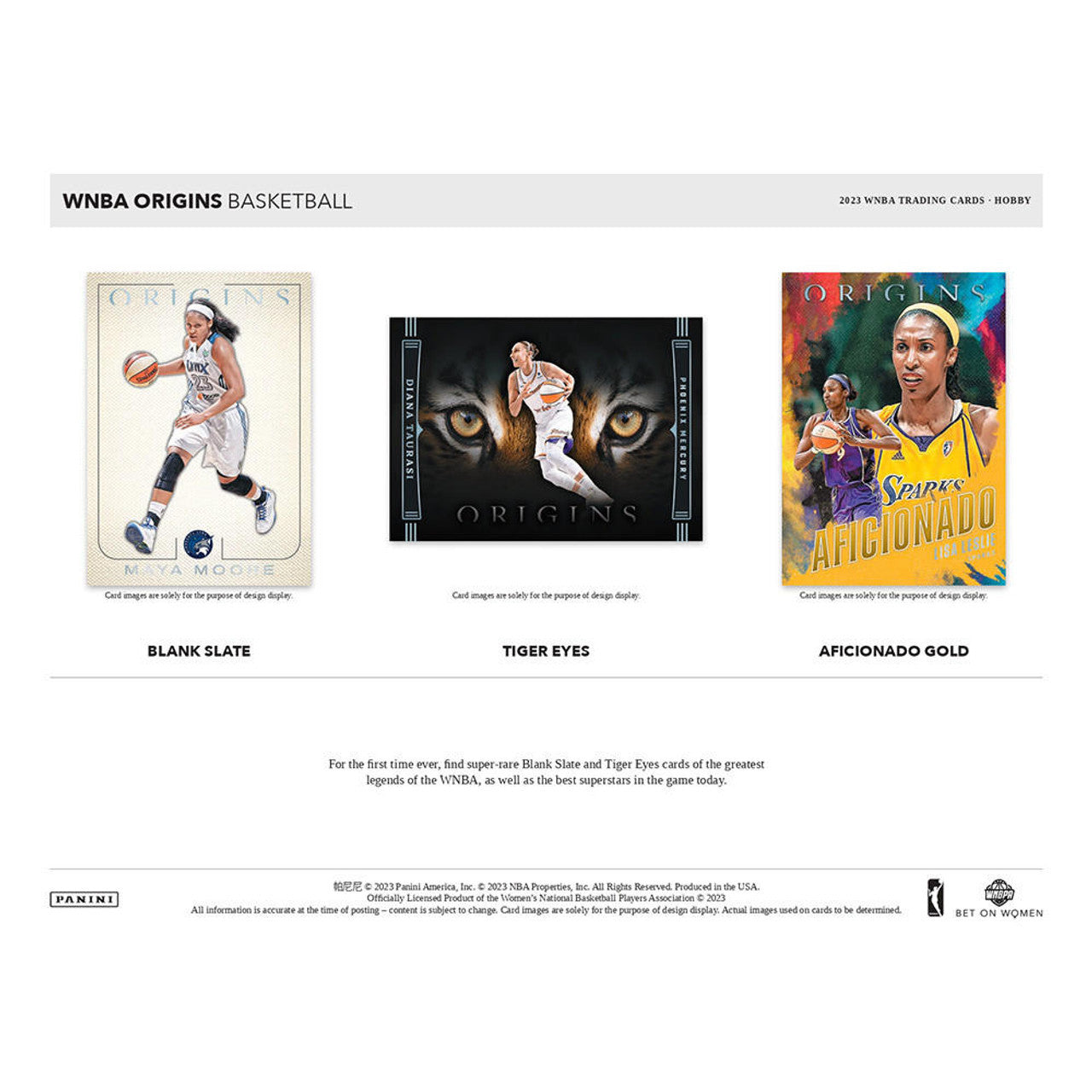 2023 Panini Origins WNBA Basketball Hobby Box