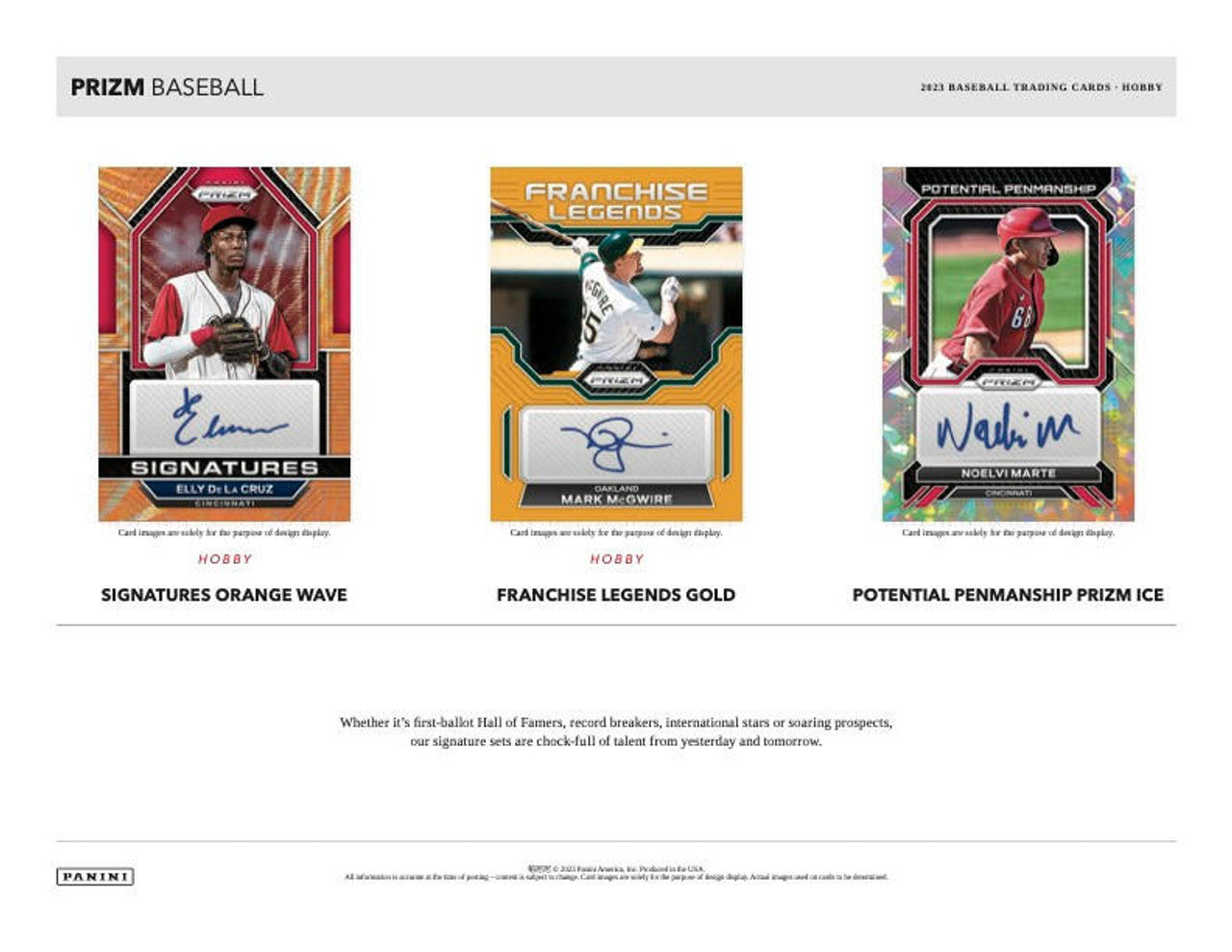 2023 Panini Prizm Baseball Hobby Box