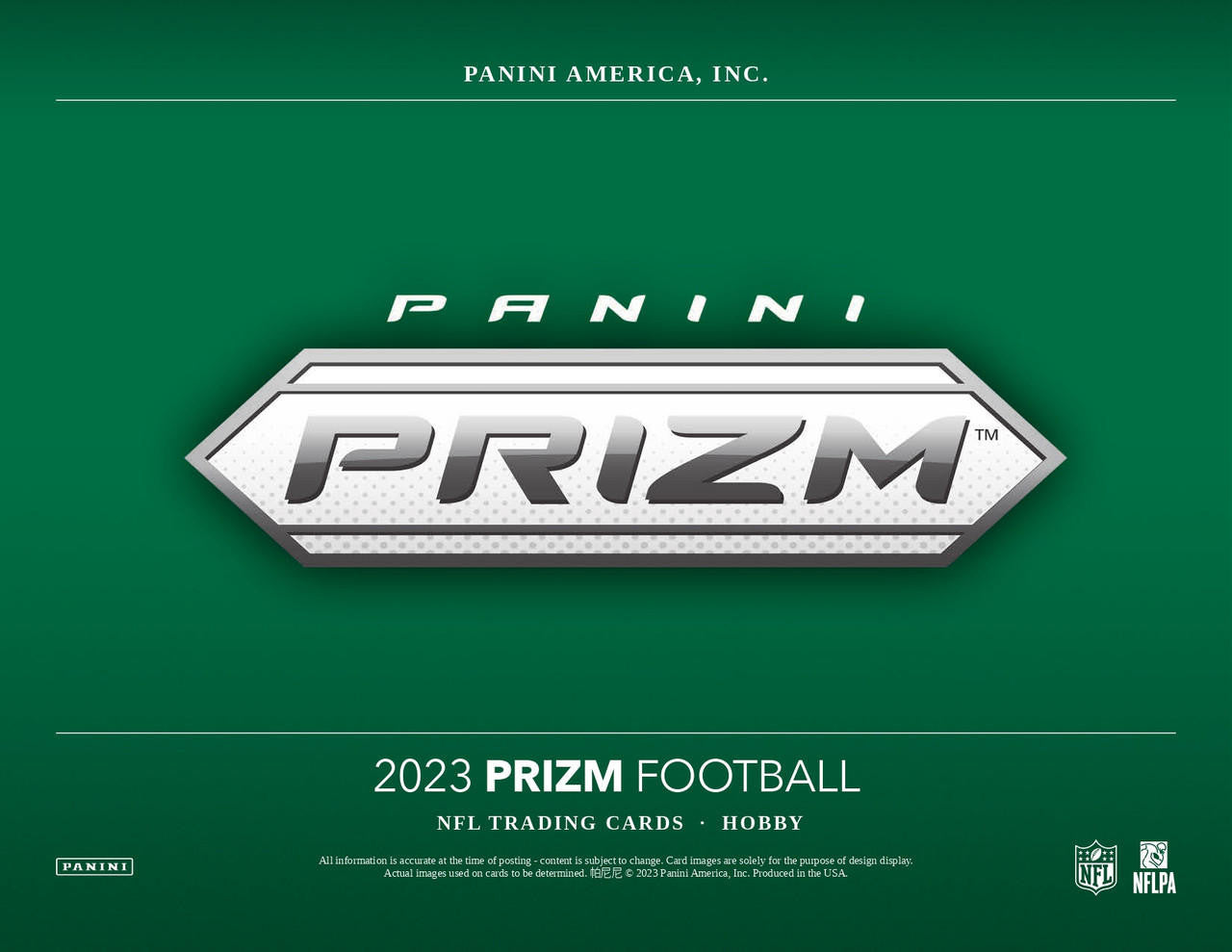 2023 Panini Prizm Football Hobby Box