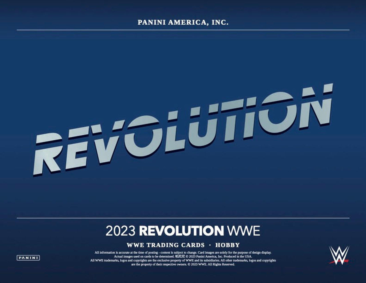 2023 Panini Revolution WWE Wrestling Hobby Box