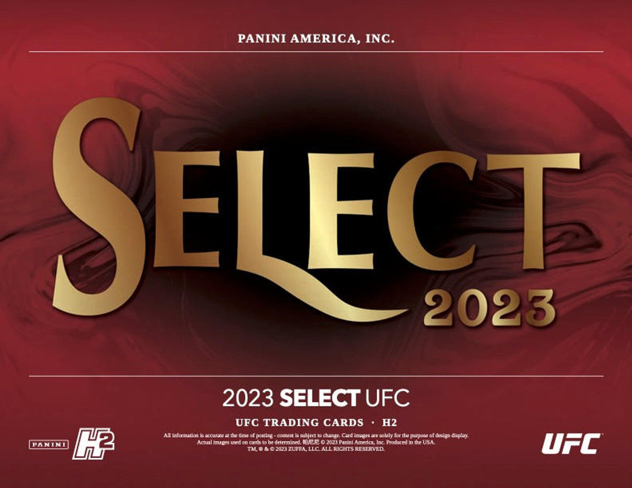 2023 Panini Select UFC H2 Hybrid Box