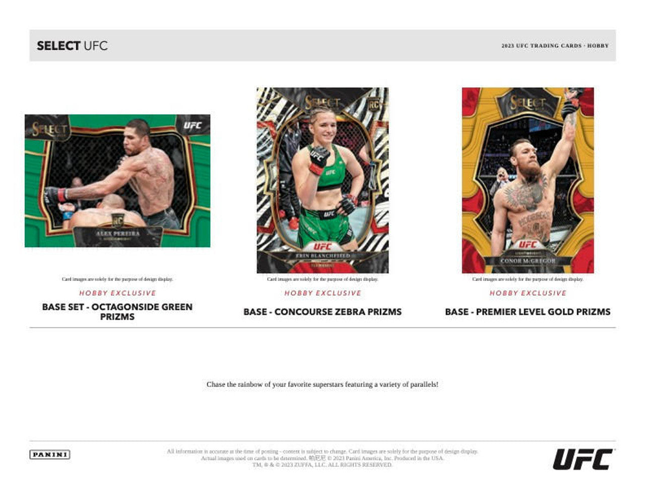 2023 Panini Select UFC Hobby Case (12)