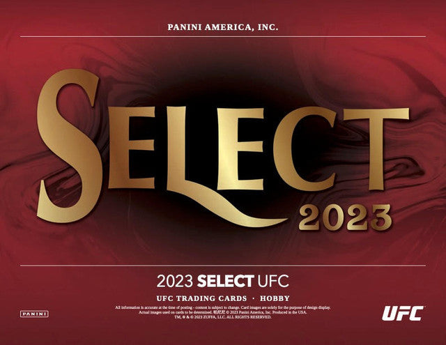 2023 Panini Select UFC Hobby Box