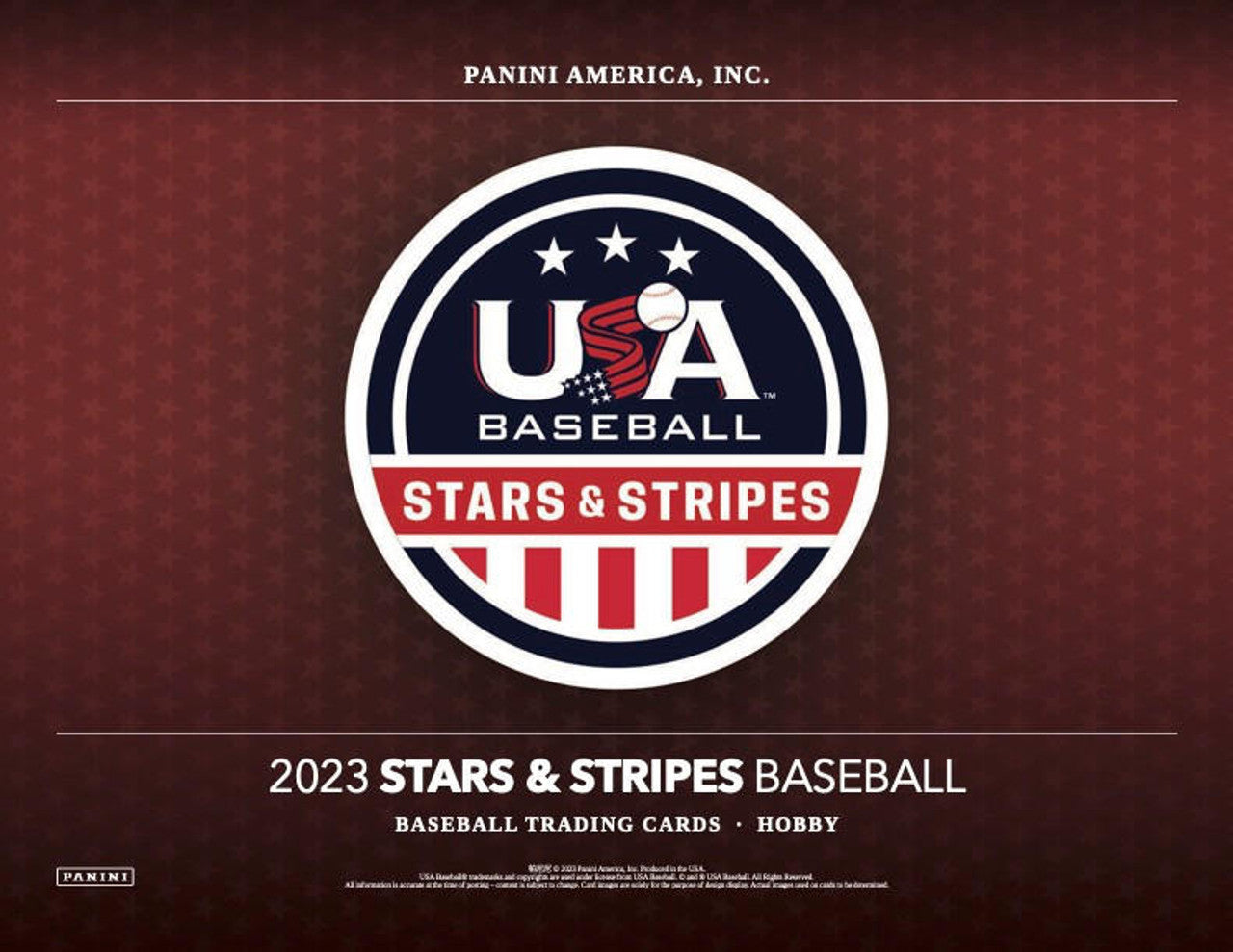 2023 Panini USA Baseball Stars & Stripes Hobby Box