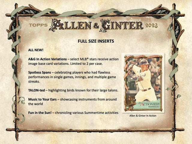 2023 Topps Allen & Ginter Baseball Hobby Case (12)