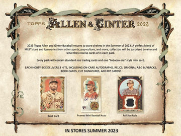 2023 Topps Allen & Ginter Baseball Hobby Case (12)