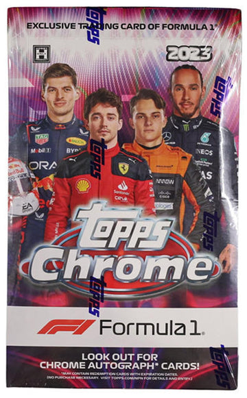 2023 Topps Chrome Formula 1 F1 Hobby Box
