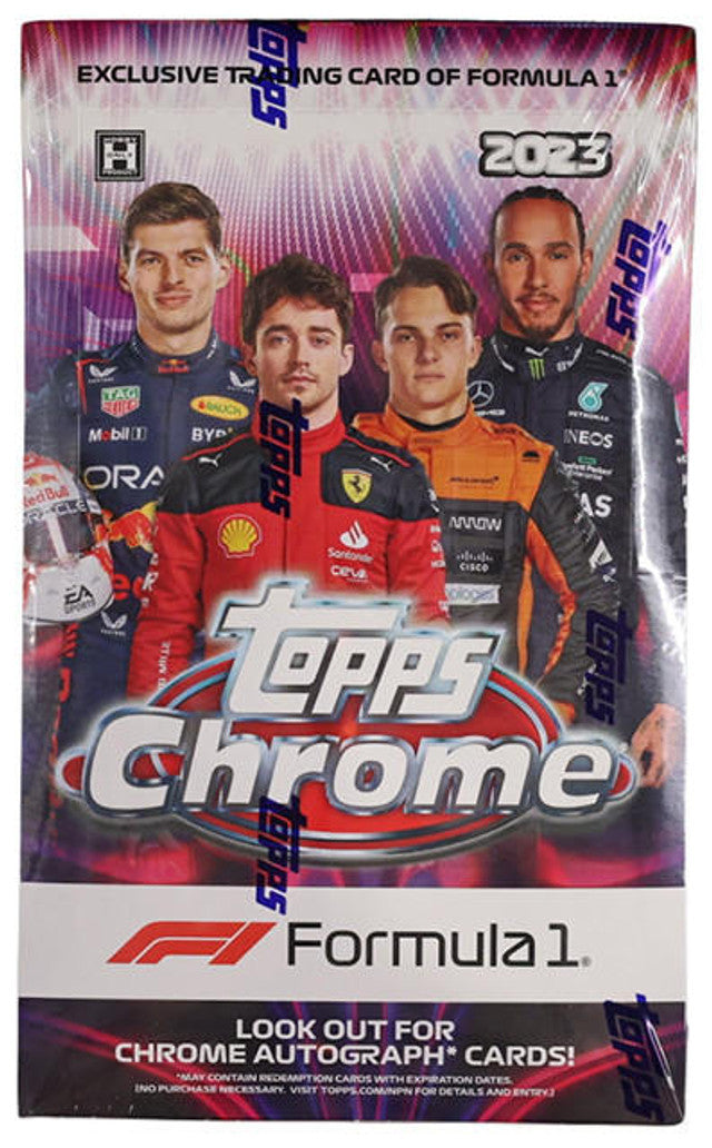 2023 Topps Chrome Formula 1 F1 Hobby Box