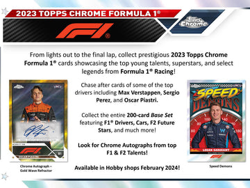 2023 Topps Chrome Formula 1 F1 Hobby Case (12)