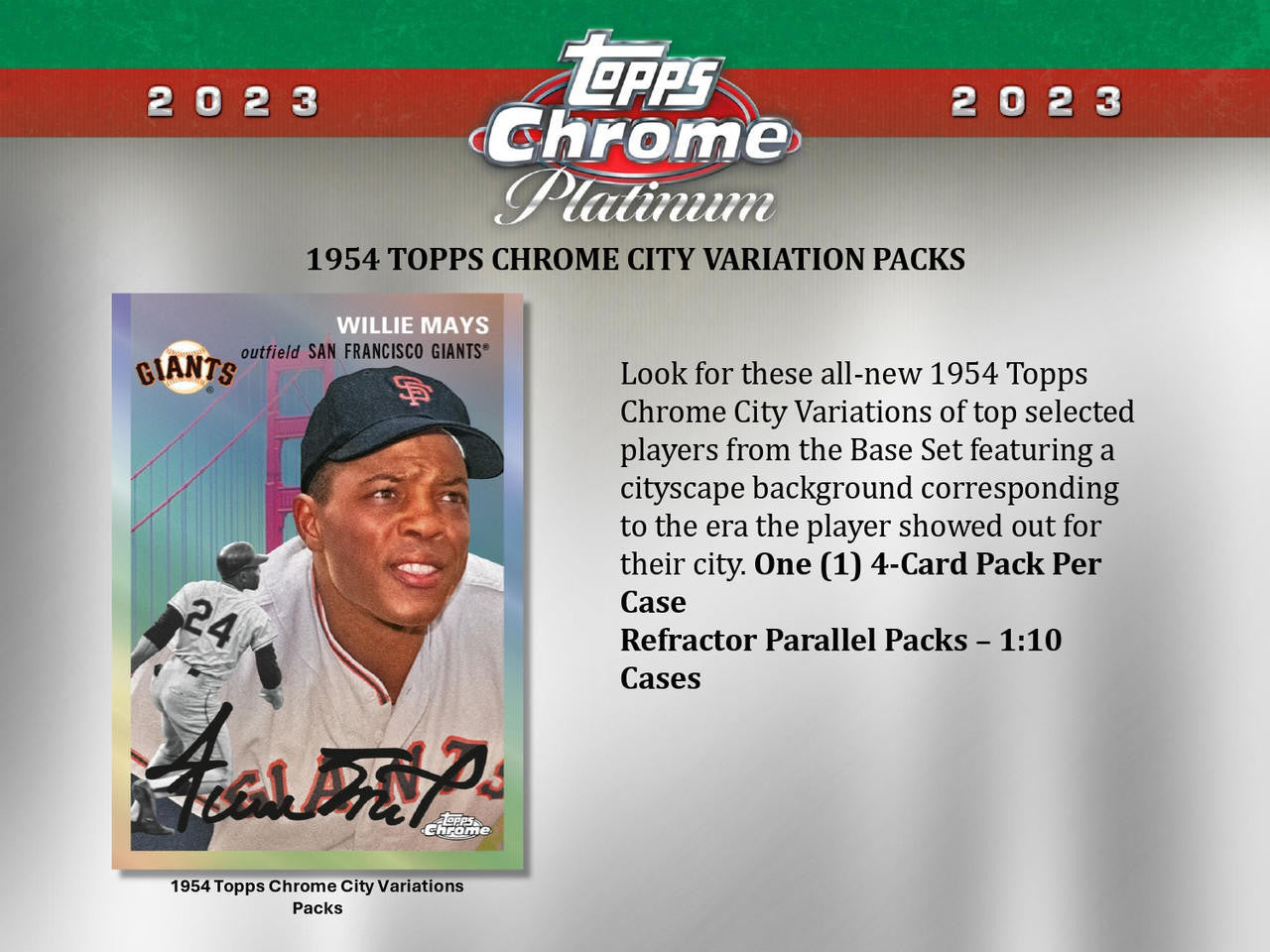 2023 Topps Chrome Platinum Anniversary Baseball Hobby Case (12)