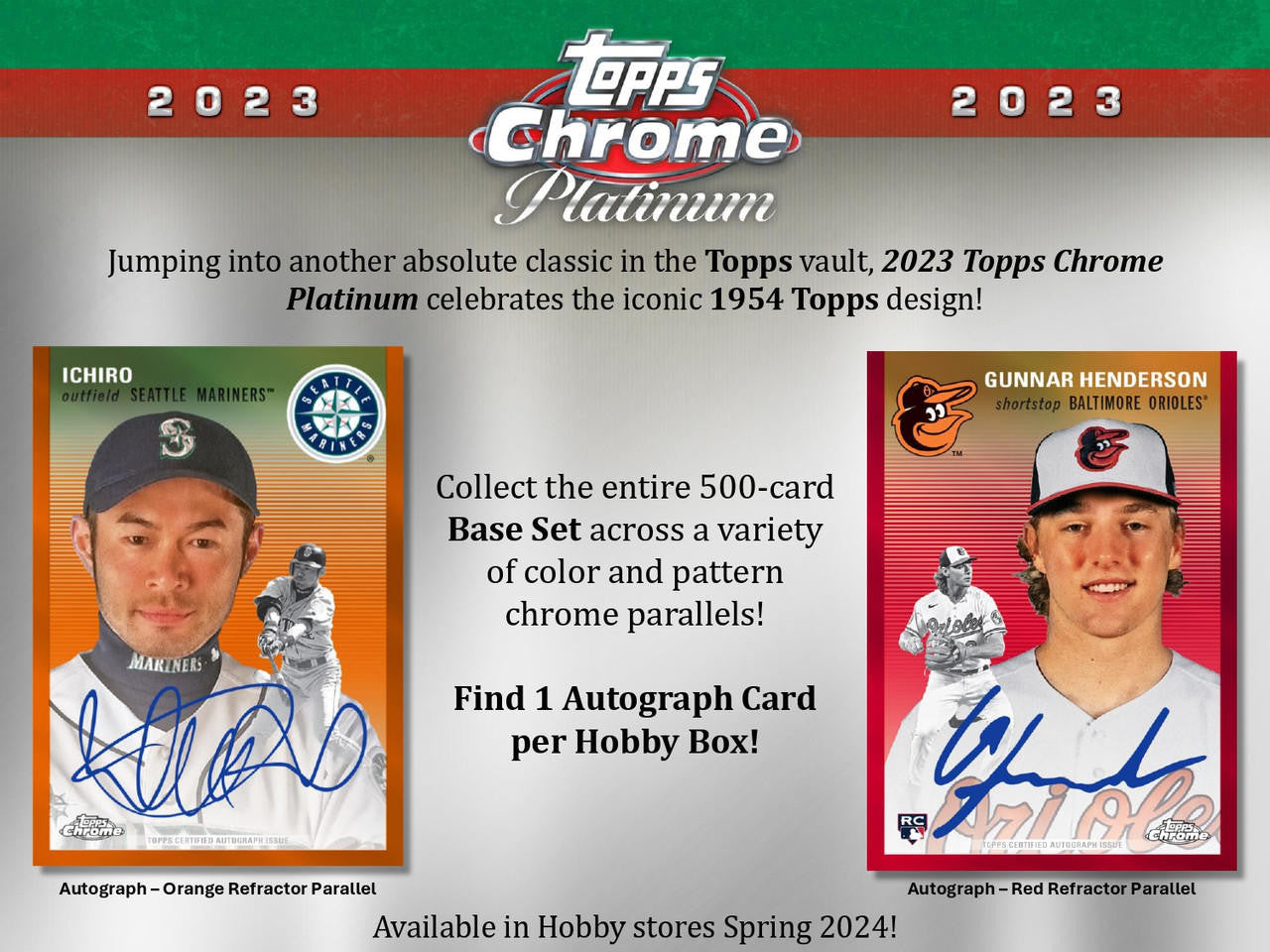 2023 Topps Chrome Platinum Anniversary Baseball Hobby Case (12)