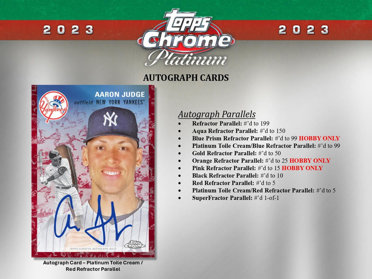 2023 Topps Chrome Platinum Anniversary Baseball Hobby Case (12)