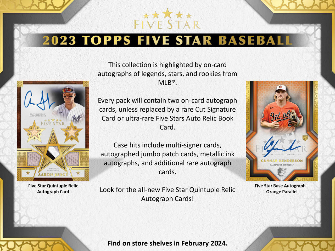 2023 Topps Five Star Baseball Hobby Case (8)
