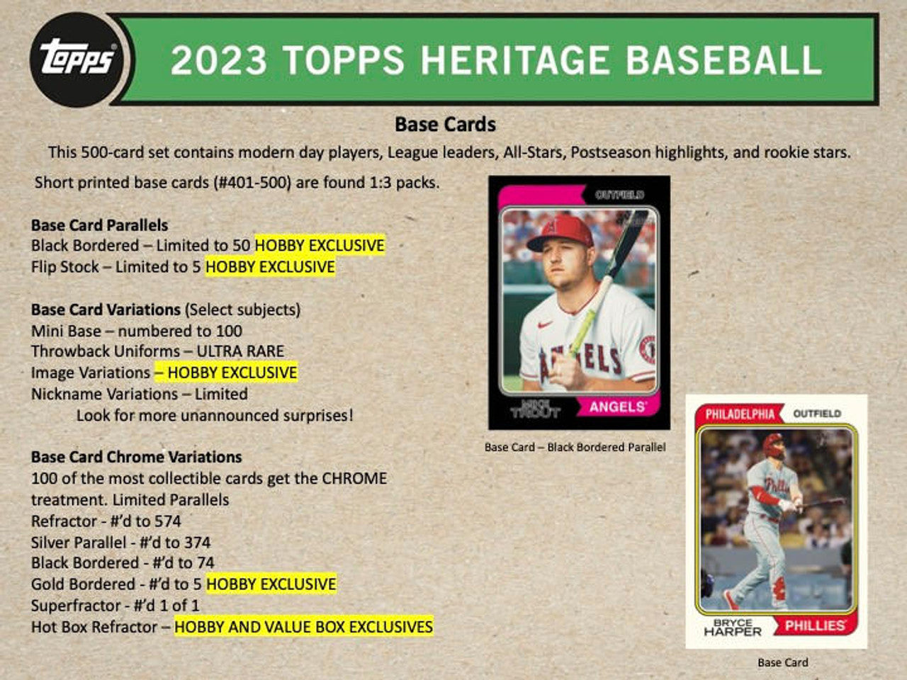 2023 Topps Heritage Baseball Hobby Case (12)