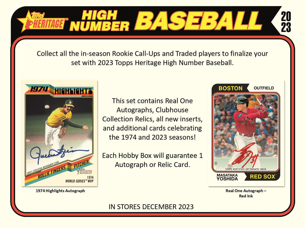 2023 Topps Heritage High Number Baseball Hobby Case (12)