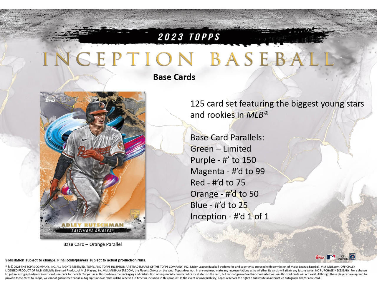 2023 Topps Inception Baseball Hobby Case (16)