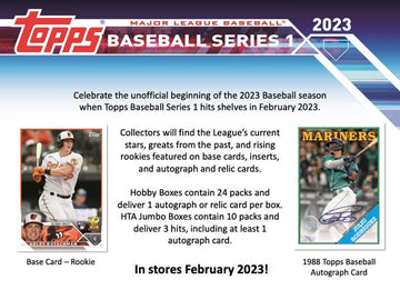 2023 Topps Baseball Series 1 Jumbo Case (6)