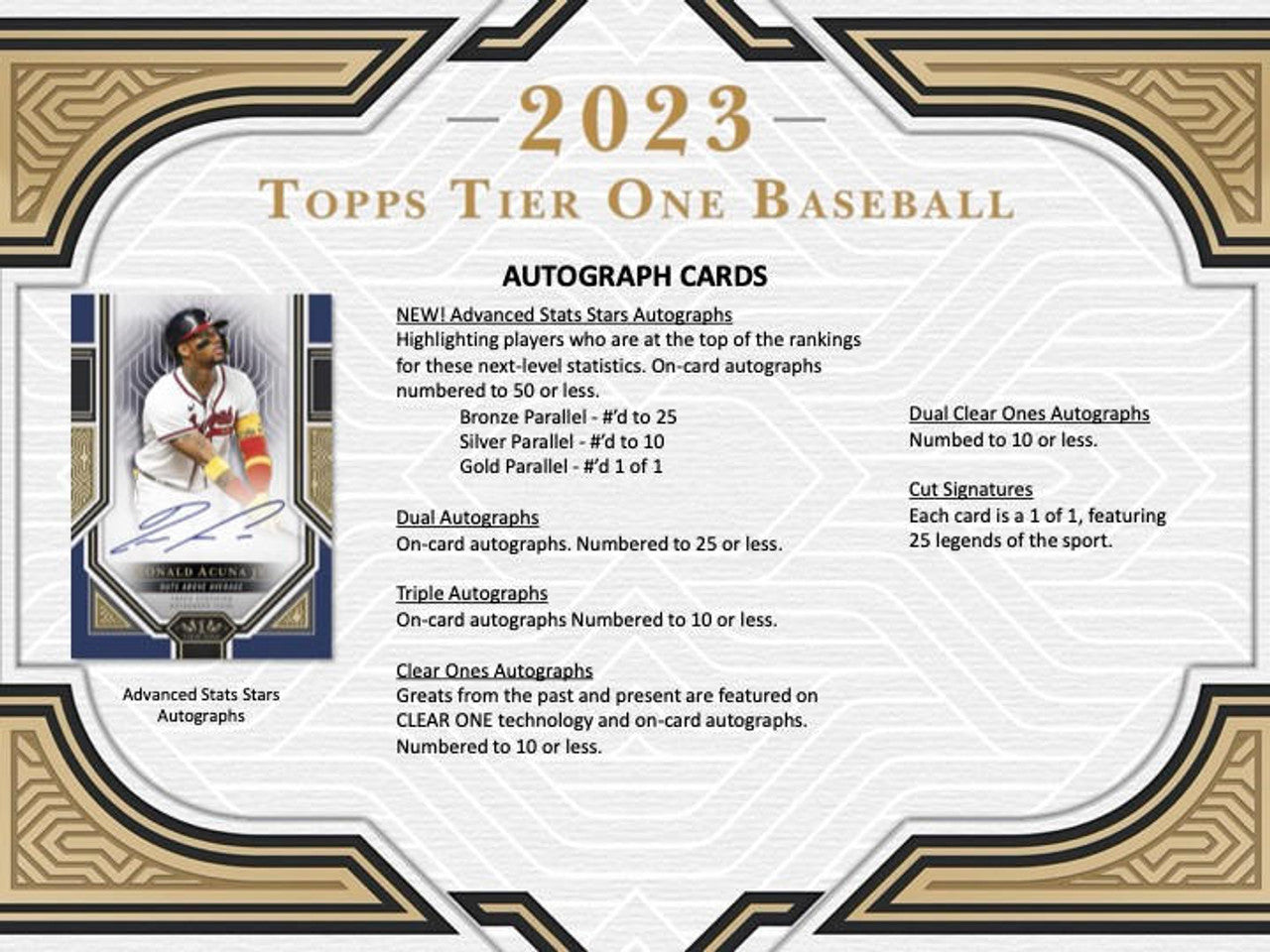 2023 Topps Tier One Baseball Hobby Case (12)