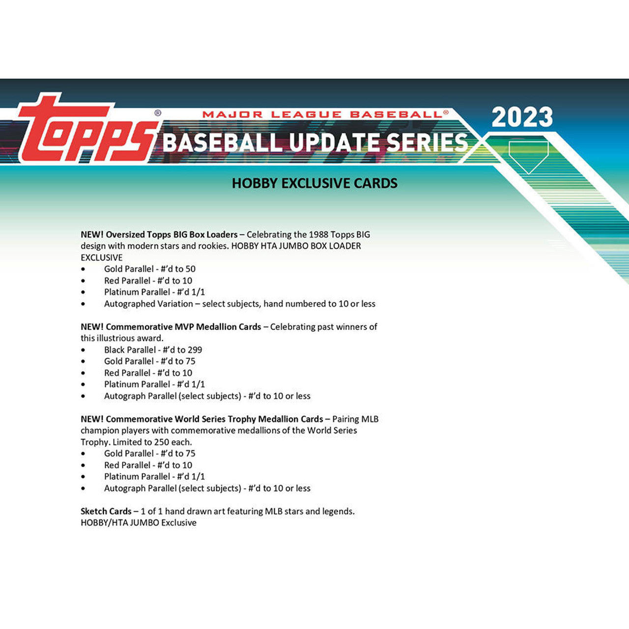 2023 Topps Update Series Baseball Hobby Jumbo Case (6)