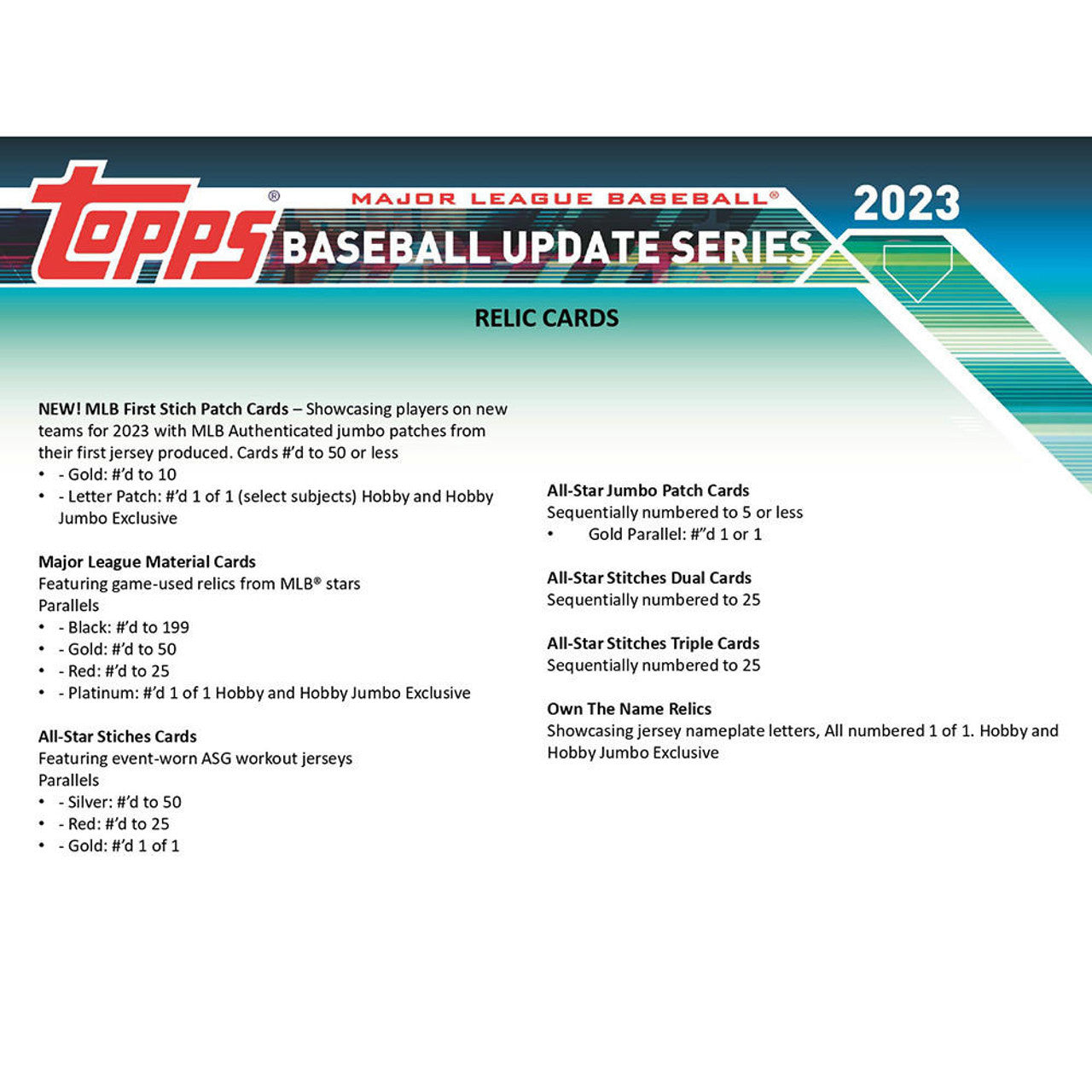2023 Topps Update Series Baseball Hobby Jumbo Case (6)