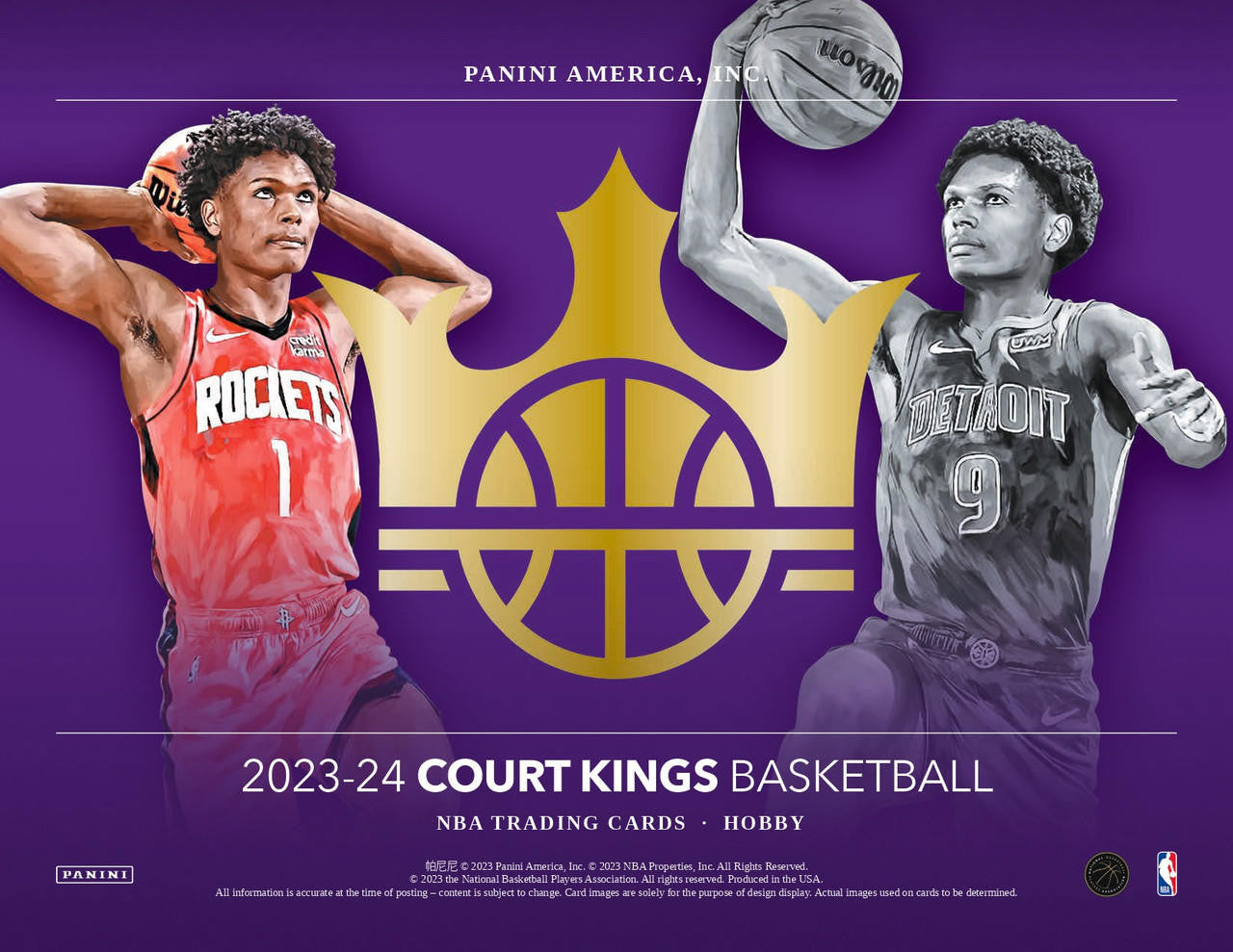 2023/24 Panini Court Kings Basketball Hobby Box