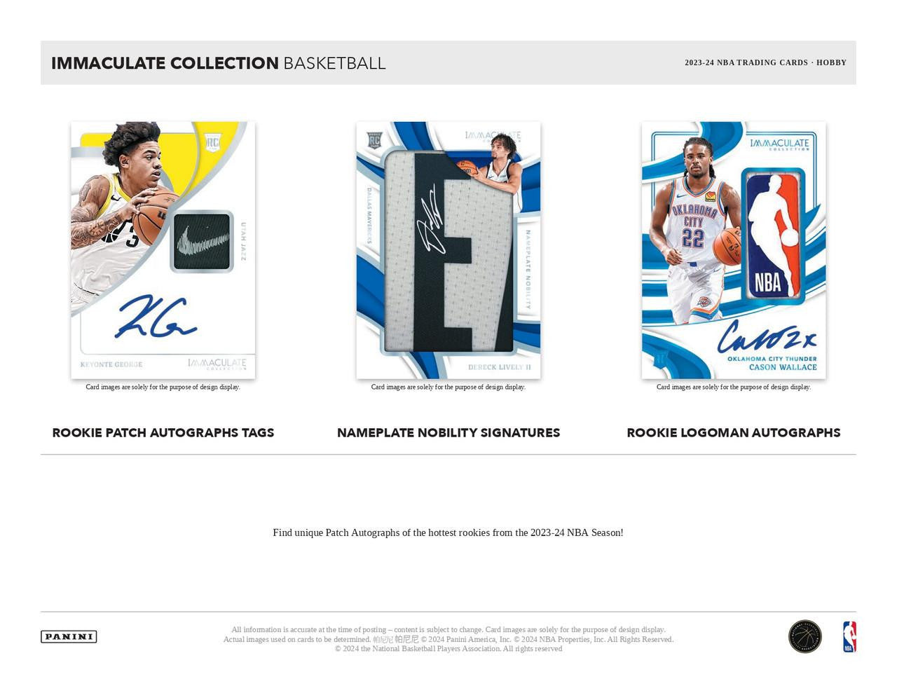 2023/24 Panini Immaculate Basketball Hobby Case (5)