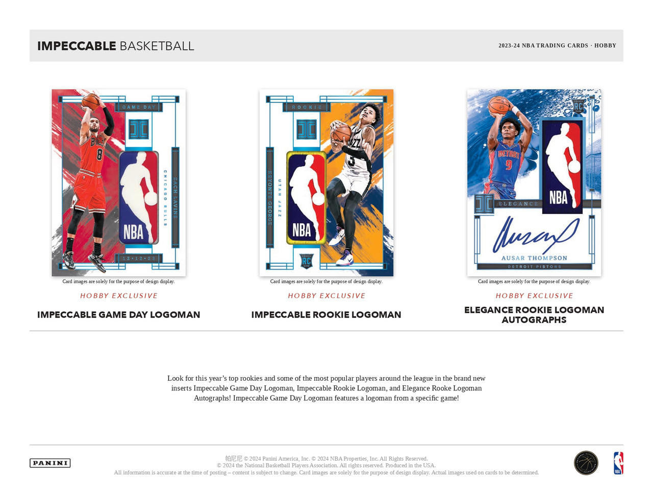2023/24 Panini Impeccable Basketball Hobby Case (3)