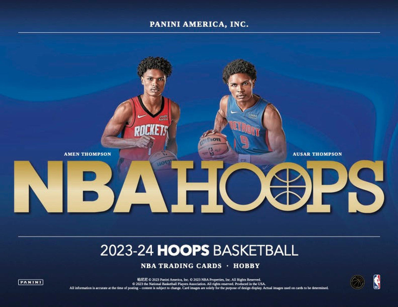 2023/24 Panini Hoops Basketball Hobby Box