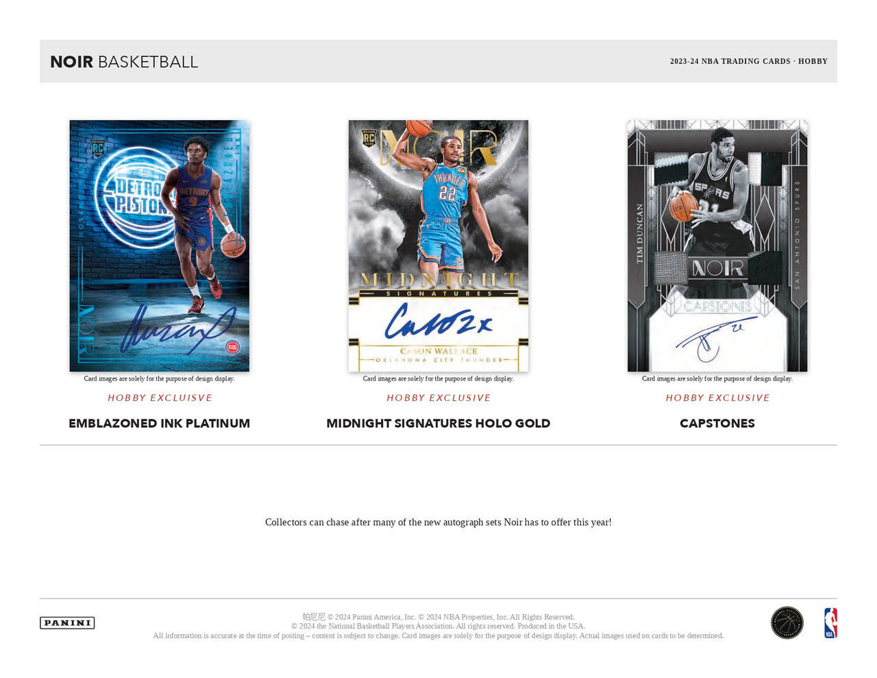 2023/24 Panini Noir Basketball Hobby Case (4)