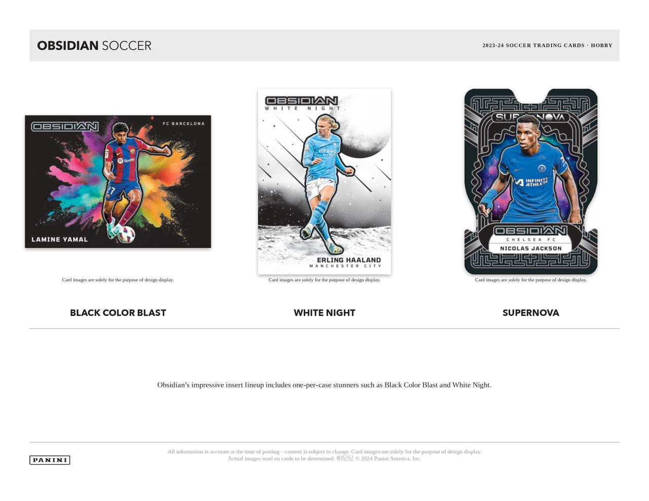 2023/24 Panini Obsidian Soccer Hobby Box