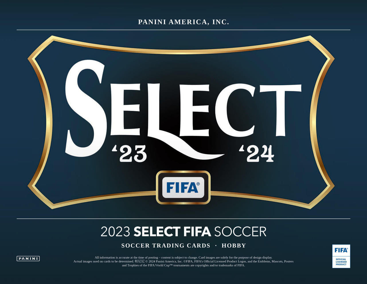 2023/24 Panini Select FIFA Soccer Hobby Case (12)