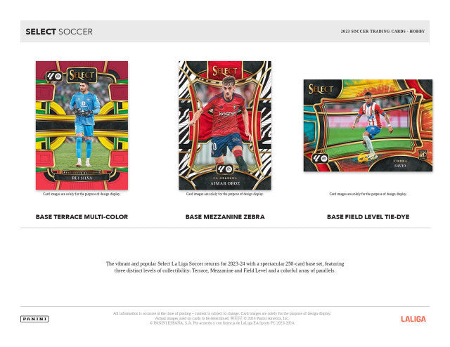 2023/24 Panini Select La Liga Soccer Hobby Box